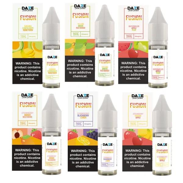 7Daze Fusion Salts E-Liquid 15mL