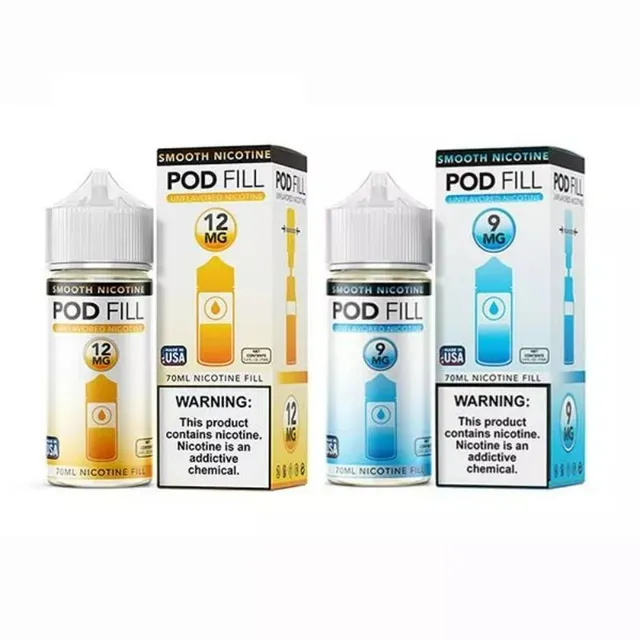 Pod Juice - Pod Fill Unflavored Freebase Nicotine 70mL